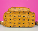 NEW MCM VISETOS STARK MONOGRAM BACKPACK