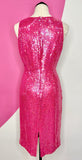 NEW RALPH LAUREN ST. LUCA SEQUIN DRESS - 10