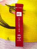 NEW IC BY CONNIE K FLORAL SWING JACKET - XXL