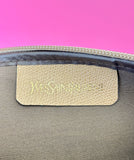 VINTAGE YSL GIRAFFE PRINT TOILETRY CLUTCH
