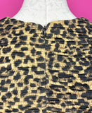 RONNY KOBO KAITLYN LEOPARD MINI DRESS - S