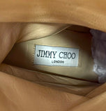 DALIA JIMMY CHOO FRINGE FOX BOOTS - 39/9