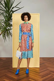ESCADA 100% SILK DSEHRA FANTASY DRESS - DE46/XL