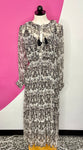 NEW ANTHROPOLOGIE MARAIS CHIFFON DRESS - LP