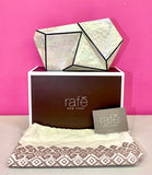 RAFE MOTHER OF PEARL GEOMETRIC CLUTCH