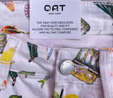 NEW OAT ITALIAN NOVELTY PRINT JEANS - 8/29
