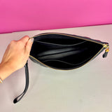 LUXURY LARGE CARO CD DAILY WRISTLET POUCH