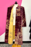 NEW ART OF CLOTH VELVET JACKET - M/L