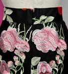 ROZ & ALI EMBROIDERED OVERLAY TULLE SKIRT - 6