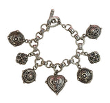 SAMARA STERLING MARK WASSERMAN CHARM BRACELET