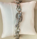 SAMARA STERLING MARK WASSERMAN CHARM BRACELET