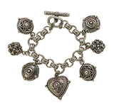 SAMARA STERLING MARK WASSERMAN CHARM BRACELET