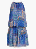 NEW RAMY BROOK PATCHWORK PARIS DRESS - M
