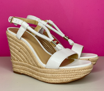 MICHAEL KORS LOGO ESPADRILLE WEDGE - 7