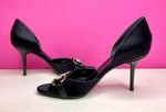 GUCCI SATIN HORSEBIT D'ORSAY HEELS - 8.5