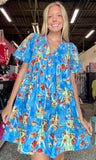 NEW HUNTER BELL TULIP BOUQUET YOUJIN DRESS - S
