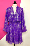 LILLY PULITZER CLEME SILK DRESS - 12
