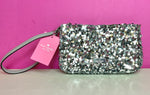 KATE SPADE NEW KIKI SEQUIN CLUTCH/WRISTLET