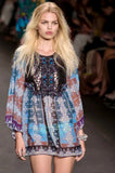 ANNA SUI RUNWAY PRINTED TUNIC - 6