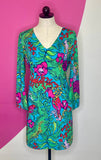 LILLY PULITZER SHAKE YOUR FEATHERS DRESS - M