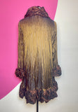 LEE ANDERSEN TAFFETA EVENING JACKET - M