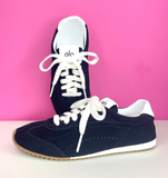 ALO BLACK & WHITE SUNSET SNEAKERS - 7