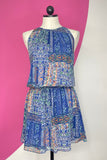NEW RAMY BROOK PATCHWORK PARIS DRESS - M
