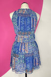 NEW RAMY BROOK PATCHWORK PARIS DRESS - M