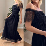 NEW THE KOOPLES LACE BOHO MAX DRESS - XS