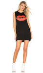 LAUREN MOSHI “LIP SERVICE” DRESS - L