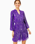 LILLY PULITZER CLEME SILK DRESS - 12