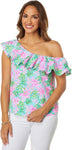 NEW LILLY PULITZER SO SHELLAGANT ZELDIE TOP - M