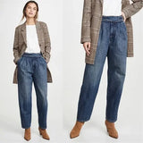 NILI LOTAN ZORA BARREL TAPERED LEG JEAN - 29