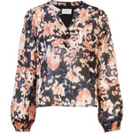 TANYA TAYLOR MIRANDA ABSTRACT BLOUSE - S