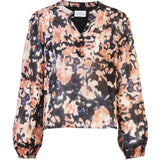 TANYA TAYLOR MIRANDA ABSTRACT BLOUSE - S