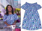 VINEYARD VINES HARBOUR SCENE DRESS - S/M