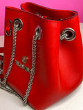 VALENTINO BABOU RED BUCKET BAG