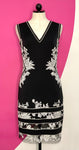 TADASHI SHOJI EMBROIDERED DRESS - 6