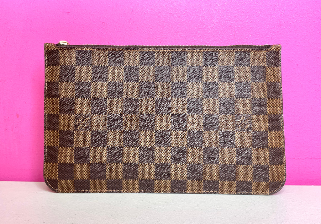 Louis Vuitton Damier Ebene Canvas Checkbook Holder