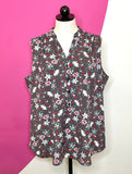 CABI FIEST FLORAL PLAZA TOP - XL