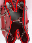VALENTINO BABOU RED BUCKET BAG
