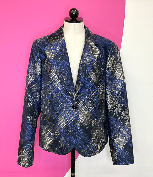 ESCADA ゼブラ柄 ピーコート 46