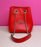 VALENTINO BABOU RED BUCKET BAG