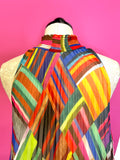ANTHRO RANNA GILL CHIFFON MADRAS MAXI - L