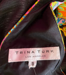 TRINA TURK PUCCI BODICE HALTER DRESS - S