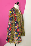 JOHNNY WAS BIYA ROSEY TATE BLOUSE - XL