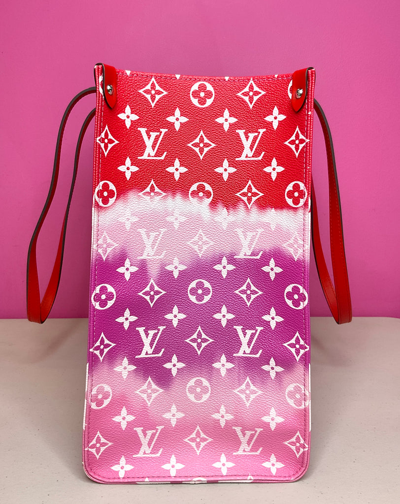 louis vuitton pink on the go