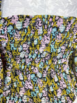 FREE PEOPLE MABEL FLORAL CHIFFON TOP - M