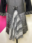 LEE ANDERSON ROSETTE CARDIGAN - M