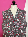 CABI FIEST FLORAL PLAZA TOP - XL
